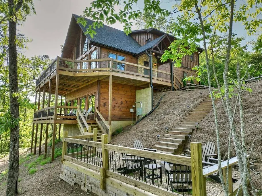 Seven's Heaven W Stunning 5 Star View & Hot Tub Holiday home Blue Ridge
