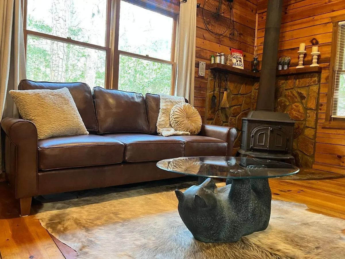 Log With Mountain View And Privacy Blue Ridge
