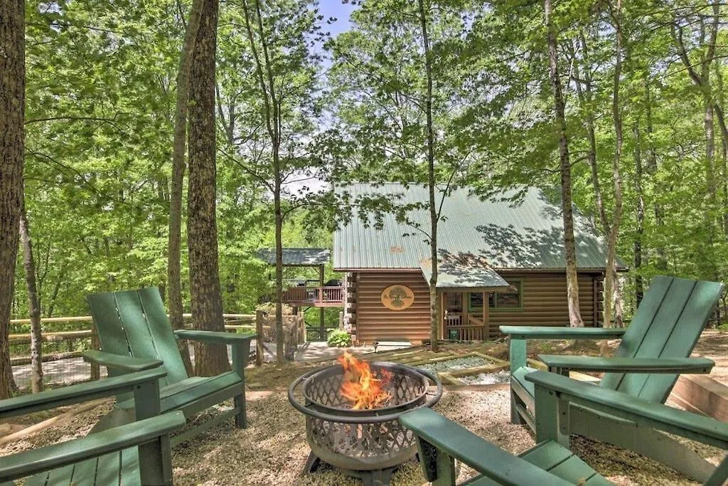Holiday home Pet-friendly Mountain Retreat Fire Pit Hot Tub Blue Ridge