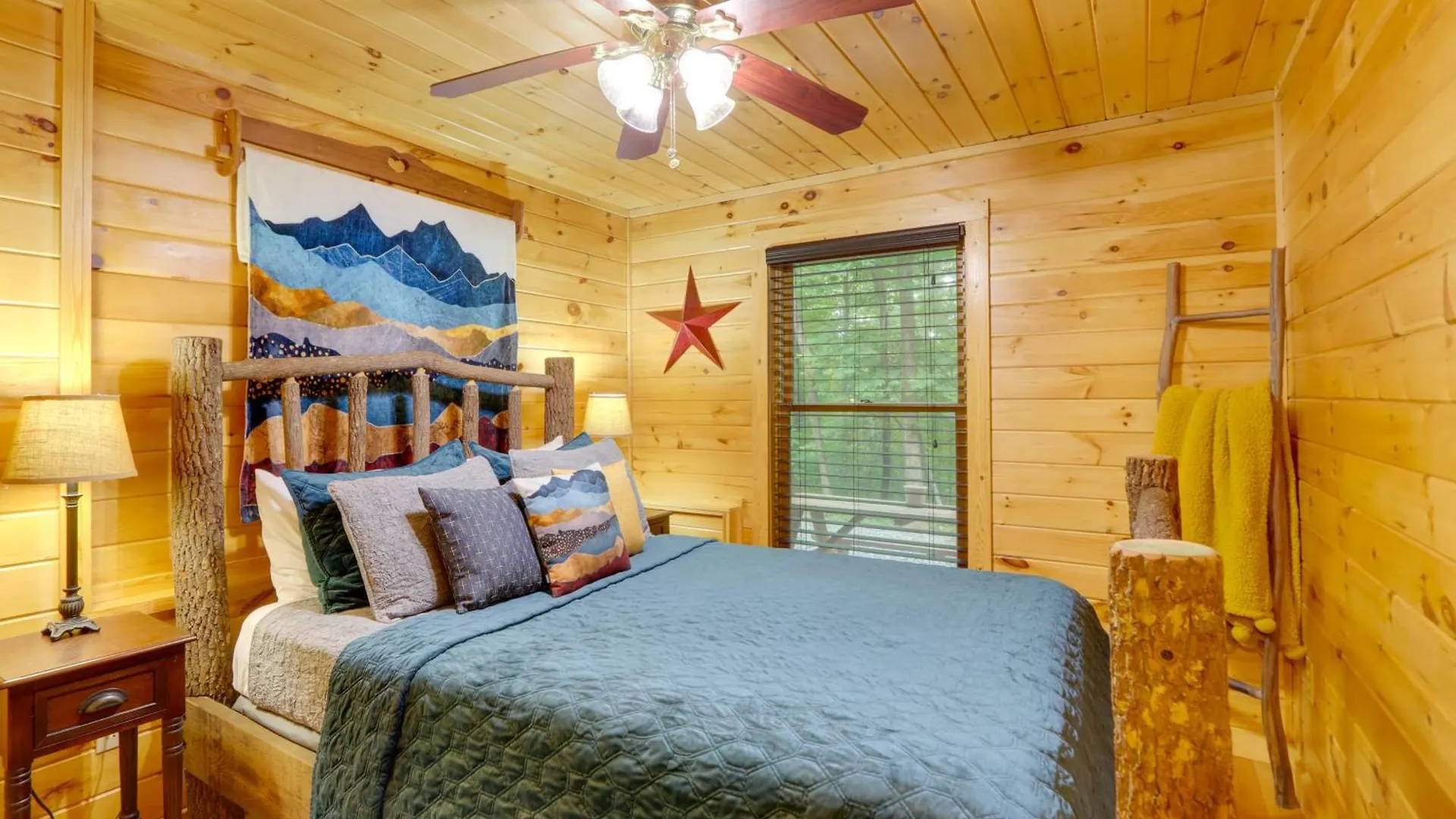 Log With Hot Tub And Game Room! * Blue Ridge