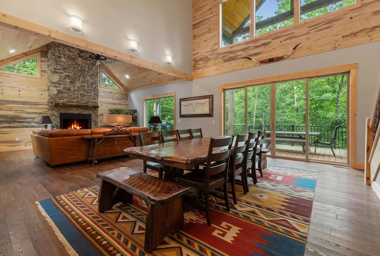 Creek Songs - Sauna Hot Tub Fire Pit And Blue Ridge