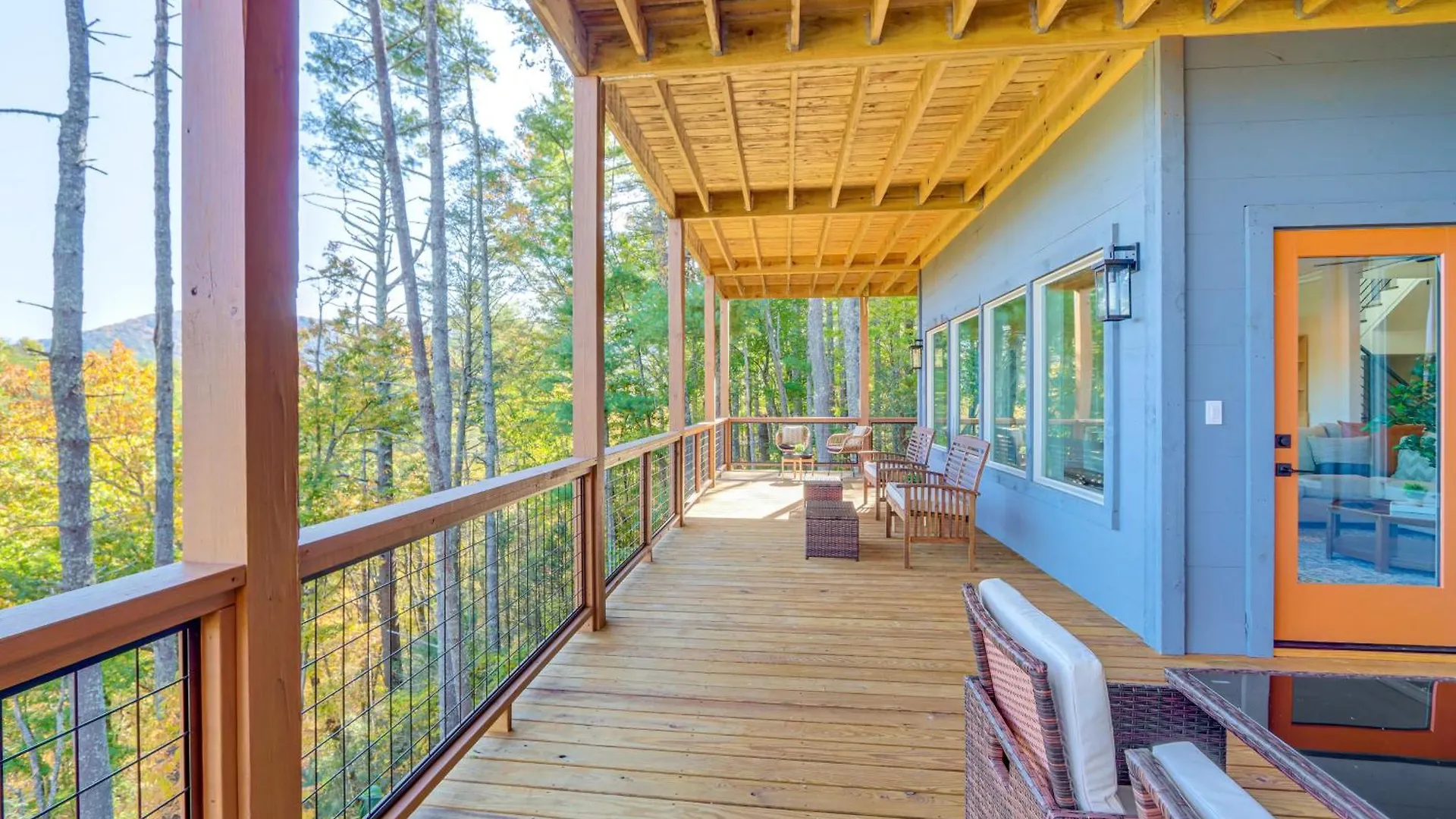 Modern Mtn With Deck And Views In Blue Ridge! Holiday home *