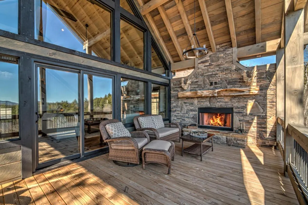 Tatil Evi Bear Claw Blue Ridge