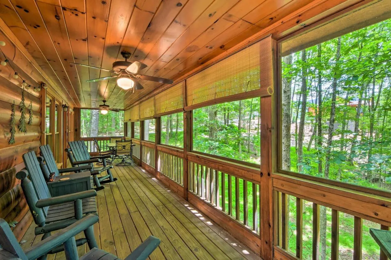 Pinot And Pine Chic Log About 5 Mi To Tatil Evi Blue Ridge