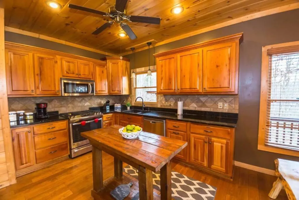 Christmas Lodge-secluded Near Downtown Holiday home