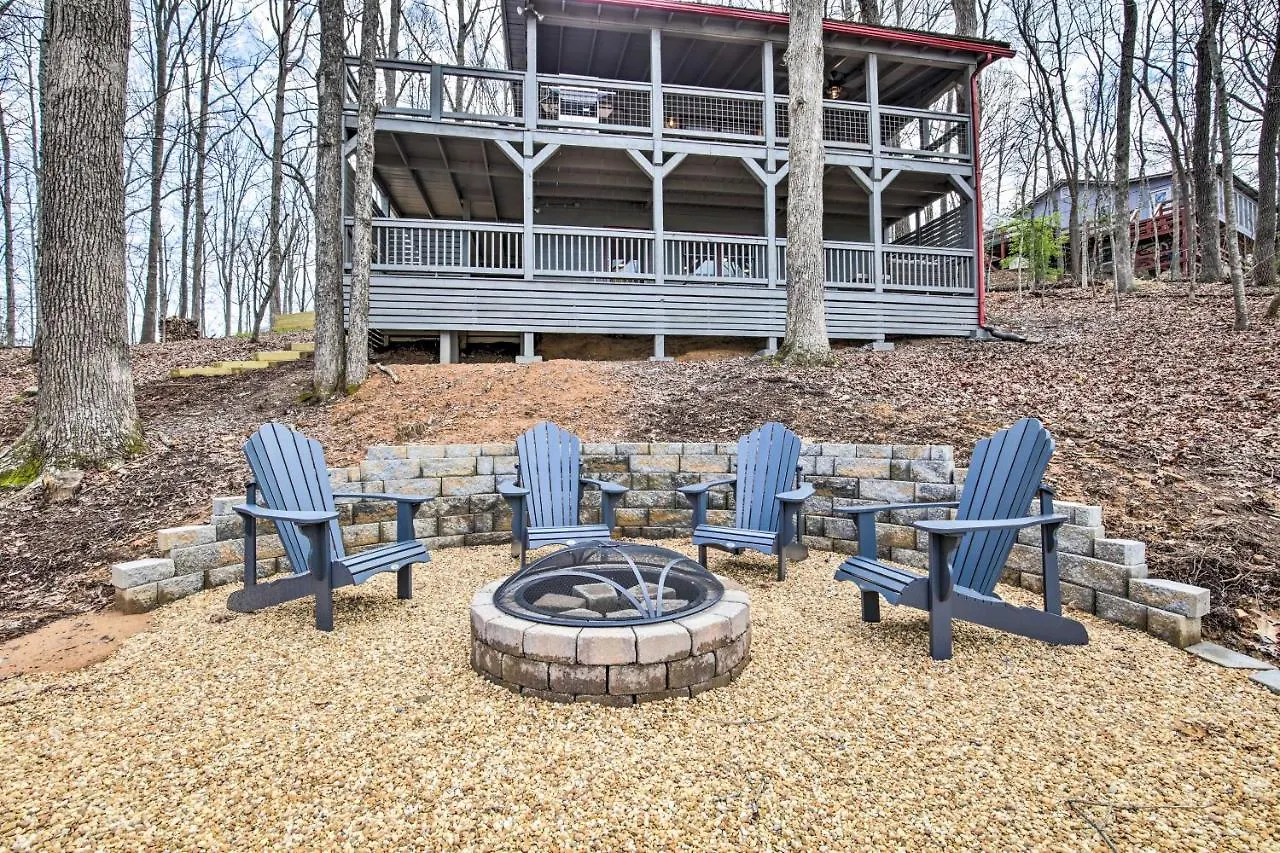 Tatil Evi Serene Cabin Getaway With 2 Decks And Mountain Views! Blue Ridge