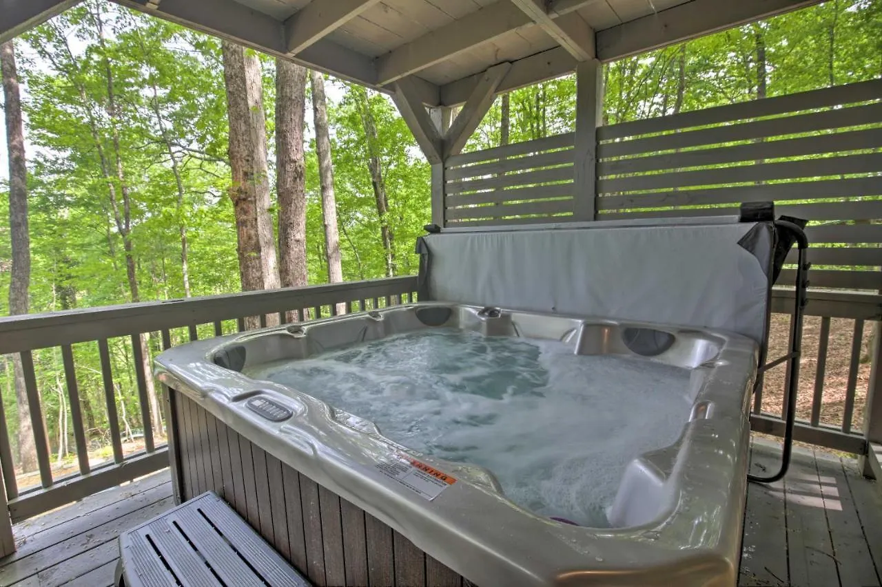 Serene Cabin Getaway With 2 Decks And Mountain Views! Tatil Evi Blue Ridge