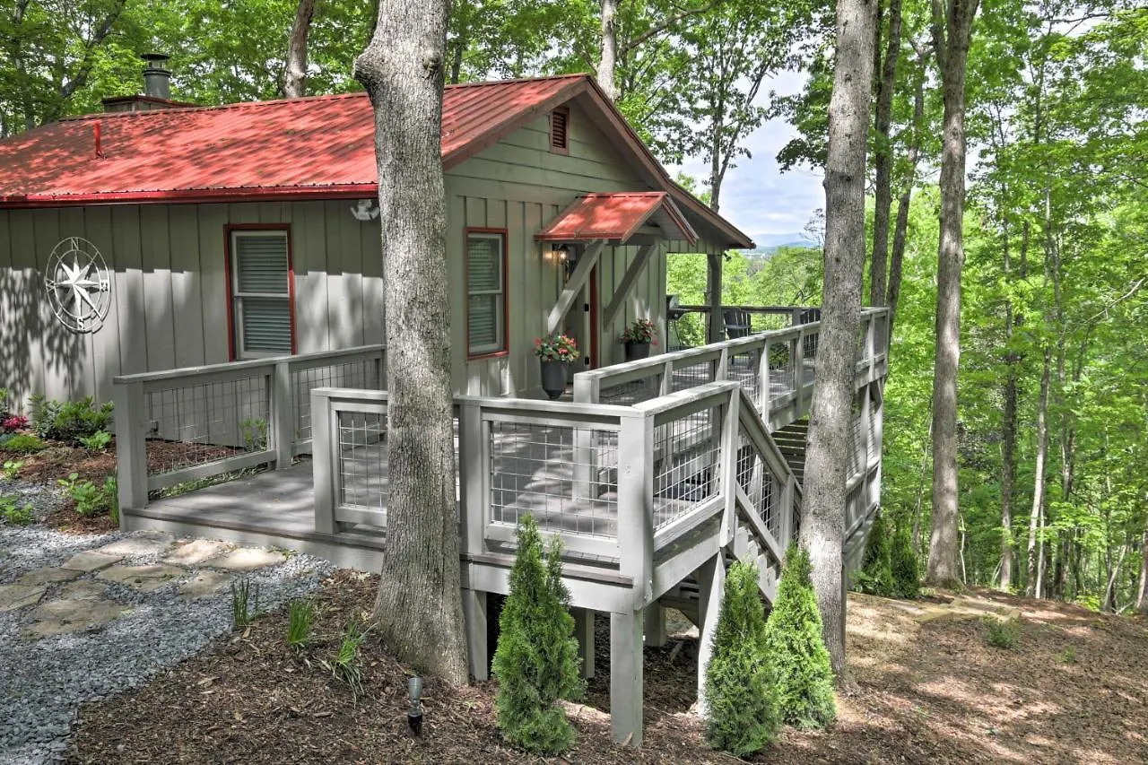 Serene Cabin Getaway With 2 Decks And Mountain Views! Blue Ridge