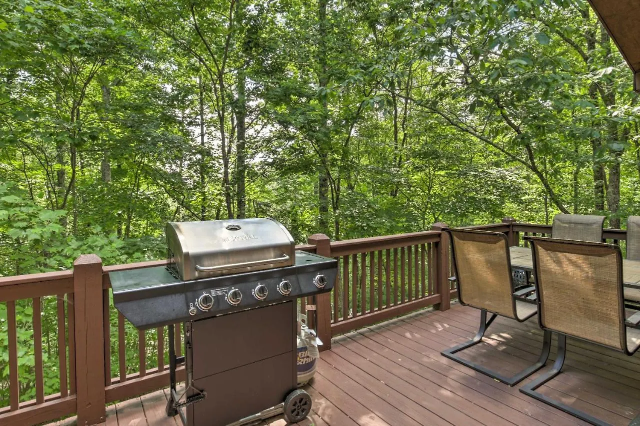 Log With Hot Tub And Game Room! Blue Ridge