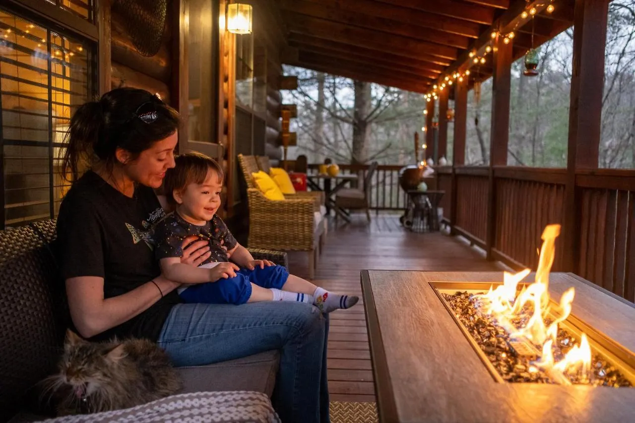 Three Dog Night - Pet-friendly Cabin With Hot Tub Ferienhaus