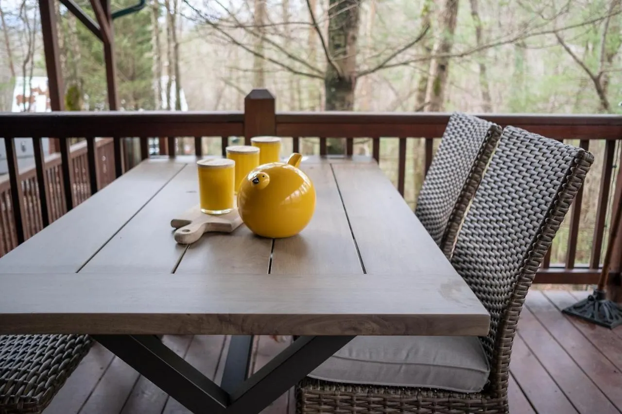Ferienhaus Three Dog Night - Pet-friendly Cabin With Hot Tub Blue Ridge
