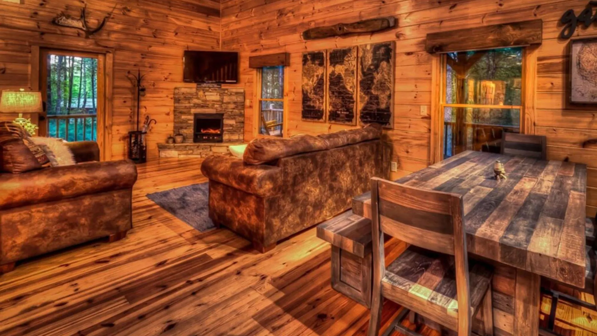 Cozy Cub Tatil Evi Blue Ridge