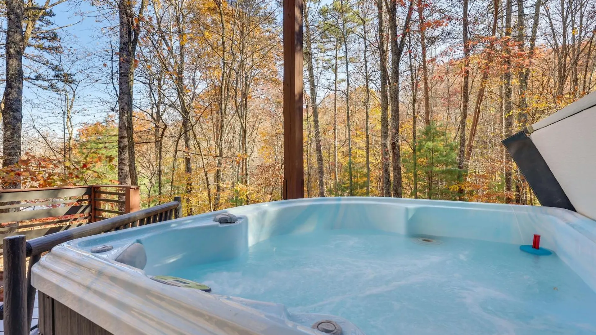 Log With Hot Tub And Game Room! Blue Ridge