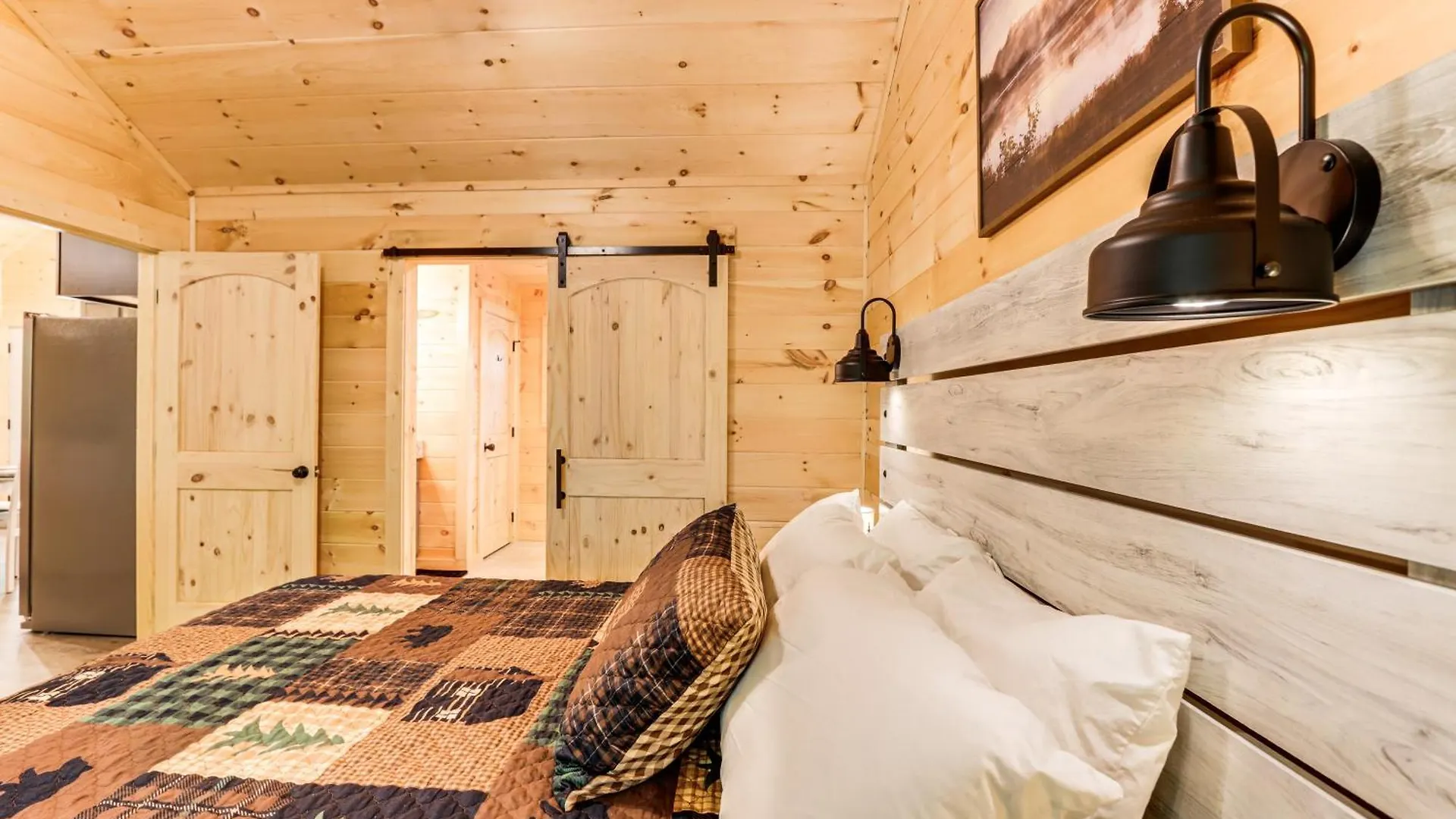 Feriehus Peaceful Cabin, Forest View And Fireplace Blue Ridge