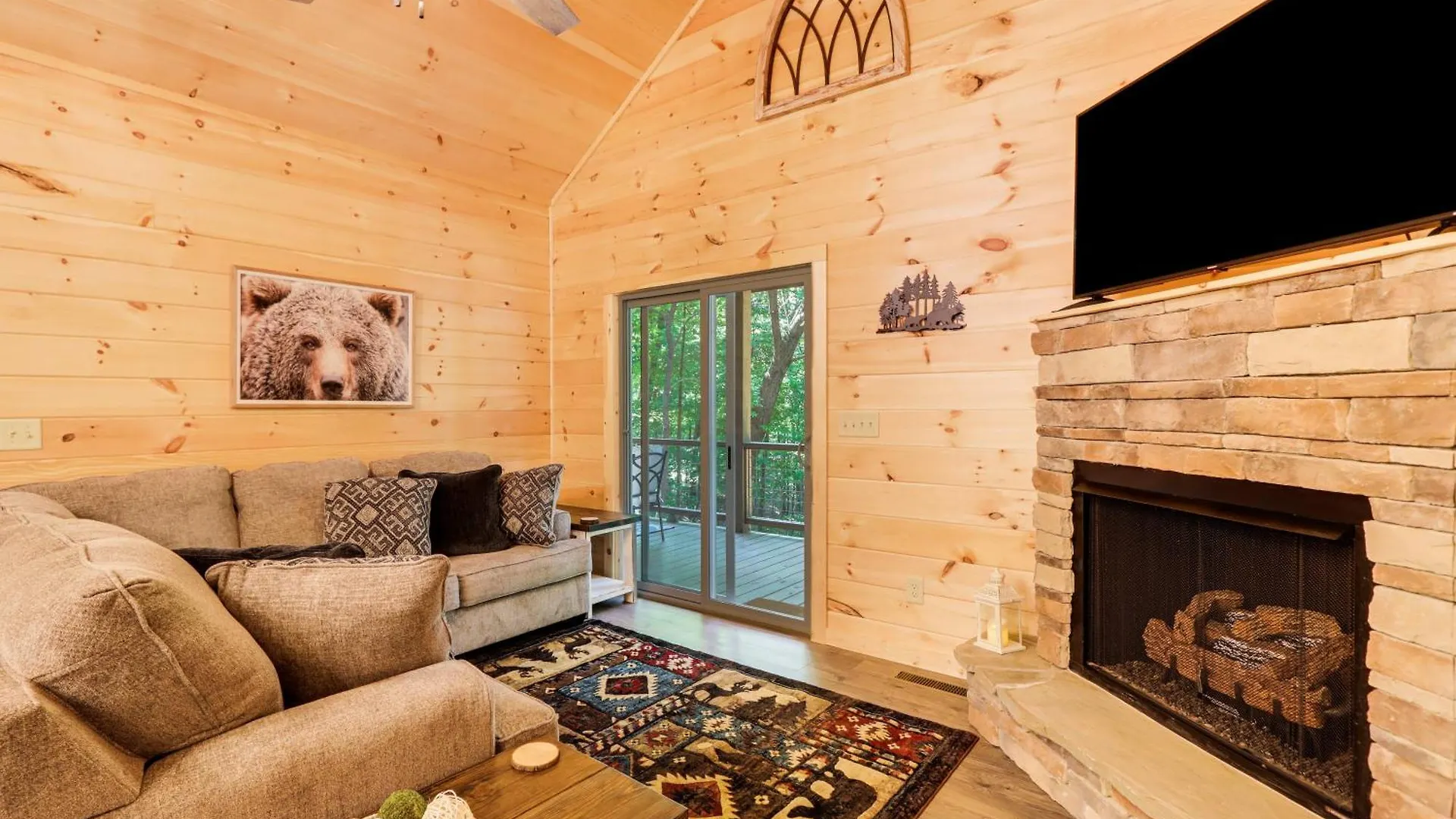 Peaceful Cabin, Forest View And Fireplace Blue Ridge