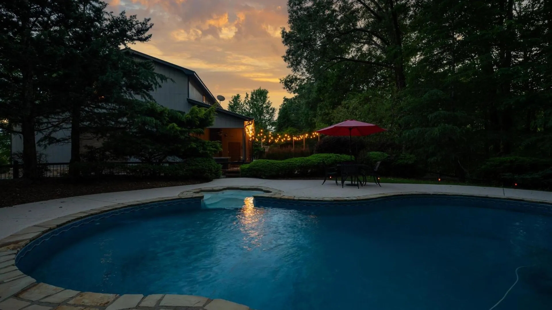 Moonlight Retreat - Private Pool Game بيت للعطل